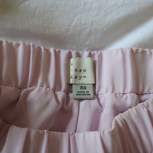 LILAC FLOWY MAXI SKIRT - Picture 2 of 2